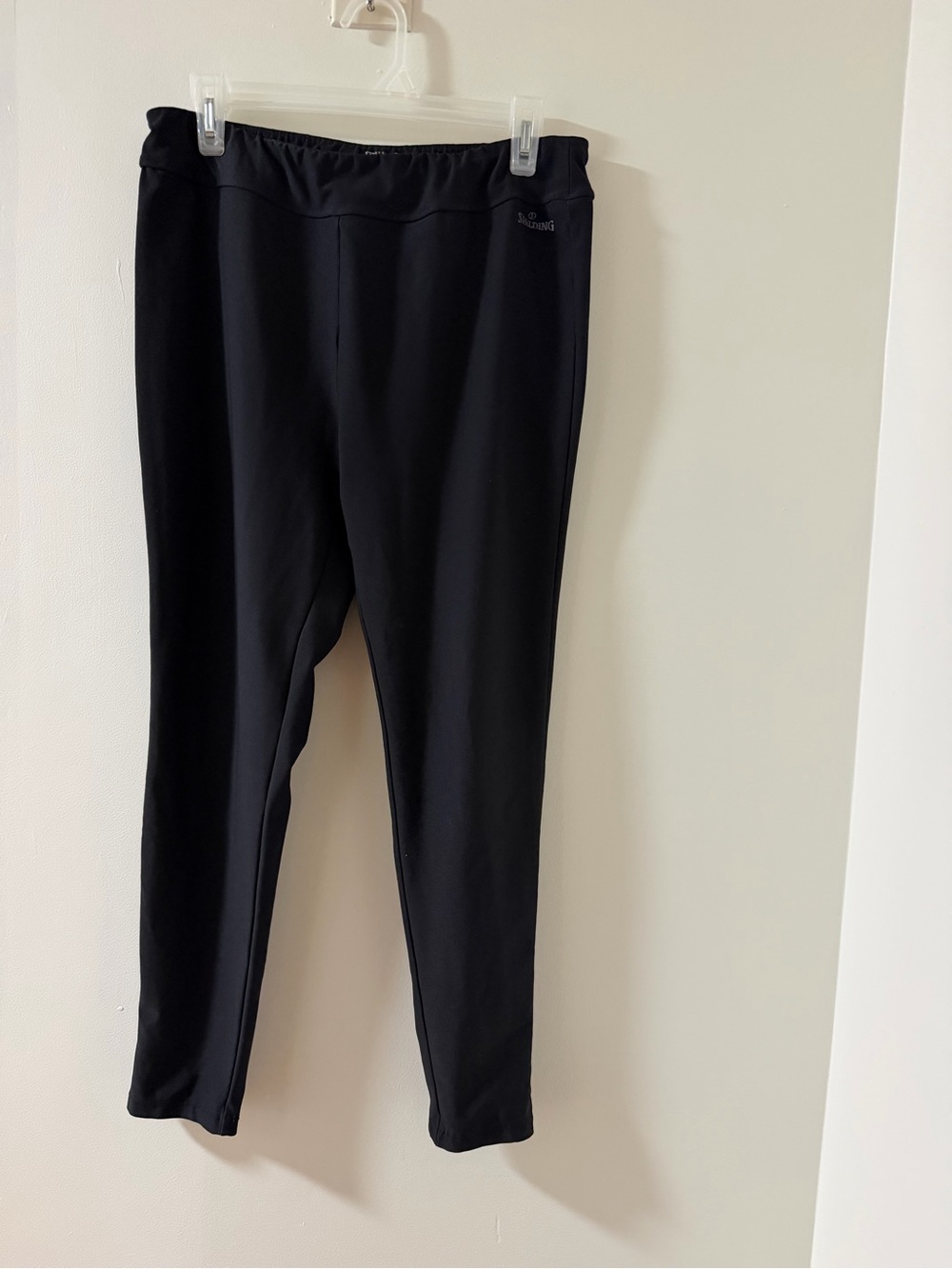 Spalding Black Women's Jogger Track Pants